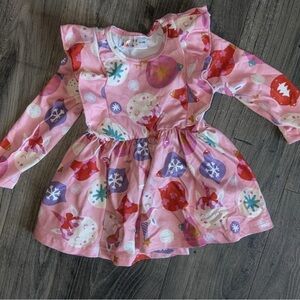 Dot Dot Smile Christmas Ornament Unicorn Dress 6-12 Months